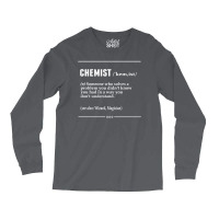 Chemist Noun Long Sleeve Shirts | Artistshot