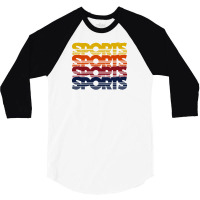 Vintage Sports 3/4 Sleeve Shirt | Artistshot