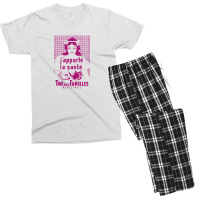 Thé Des Familles Vintage French Tea Ad Design Men's T-shirt Pajama Set | Artistshot