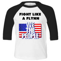 Fight Like A Flynn Toddler 3/4 Sleeve Tee | Artistshot