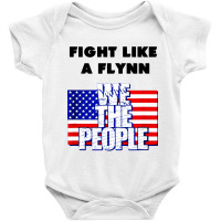 Fight Like A Flynn Baby Bodysuit | Artistshot