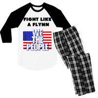 Fight Like A Flynn Men's 3/4 Sleeve Pajama Set | Artistshot