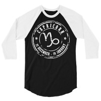 Capricorn 3/4 Sleeve Shirt | Artistshot