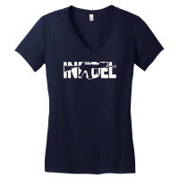 Infidel Ar 15 Front  Us Army Rifle Gun Cost Of Ammo Funny Assault Rifl Women's V-neck T-shirt | Artistshot