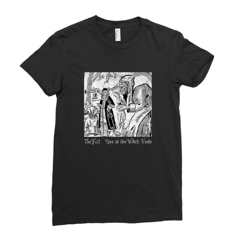 The Fall Live At The Witch Trials Fan Art Ladies Fitted T-Shirt by wardiyatre | Artistshot