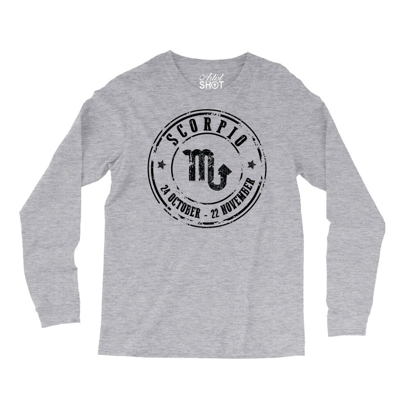 Scorpio Long Sleeve Shirts | Artistshot