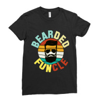 Cool Bearded Funcle Funny Ladies Fitted T-shirt | Artistshot