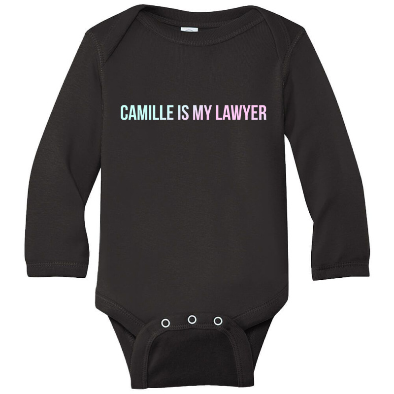 Camille Vasquez Is My Lawyer T Shirt Long Sleeve Baby Bodysuit | Artistshot