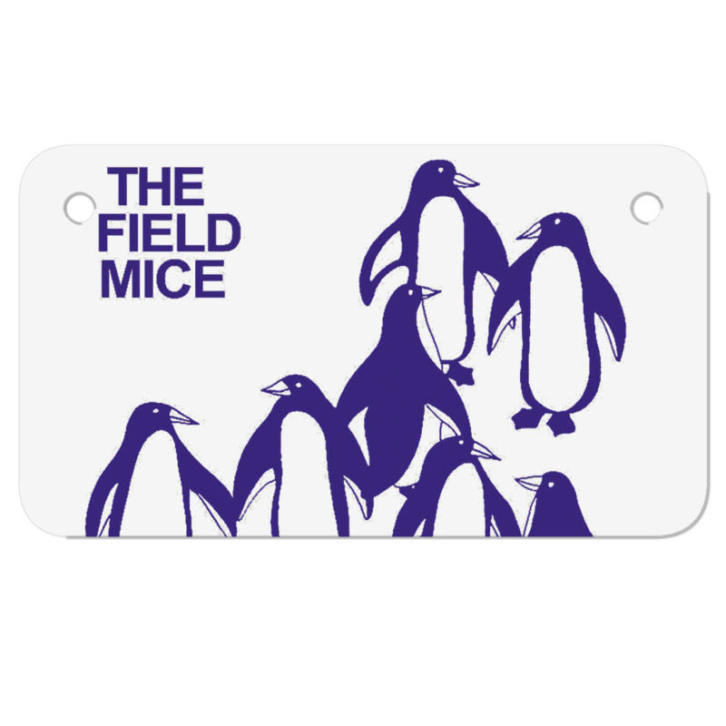 The Field Mice Motorcycle License Plate | Artistshot