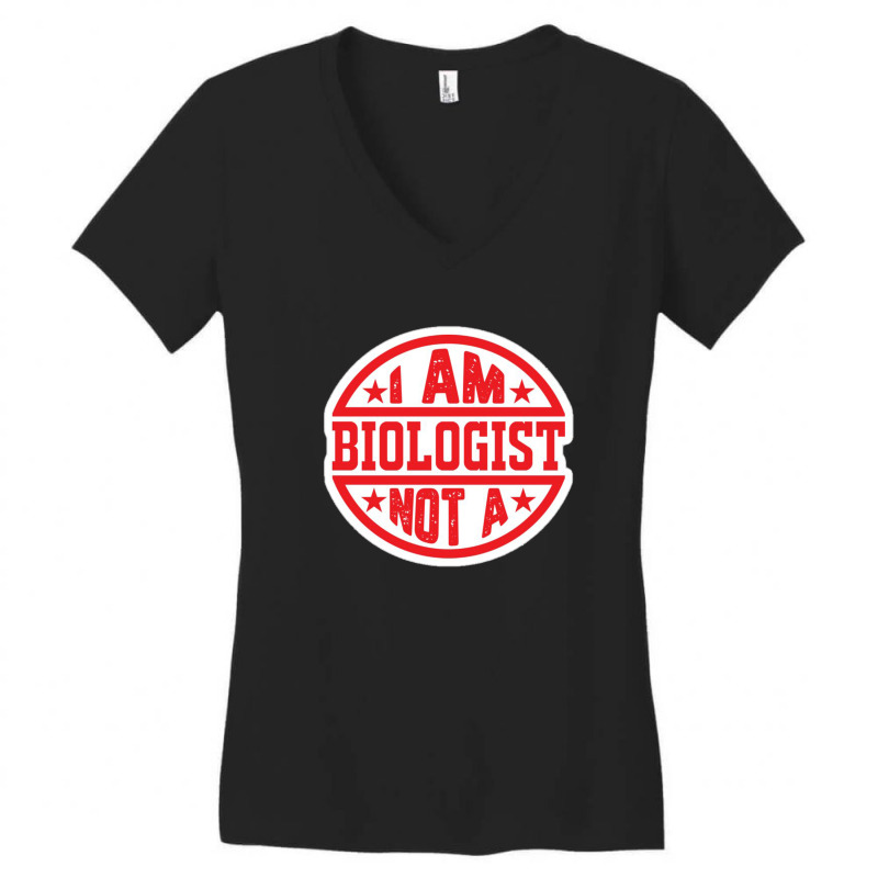 Genius By Birth Slacker By Choice 77678597 Women's V-Neck T-Shirt by Salma22 | Artistshot