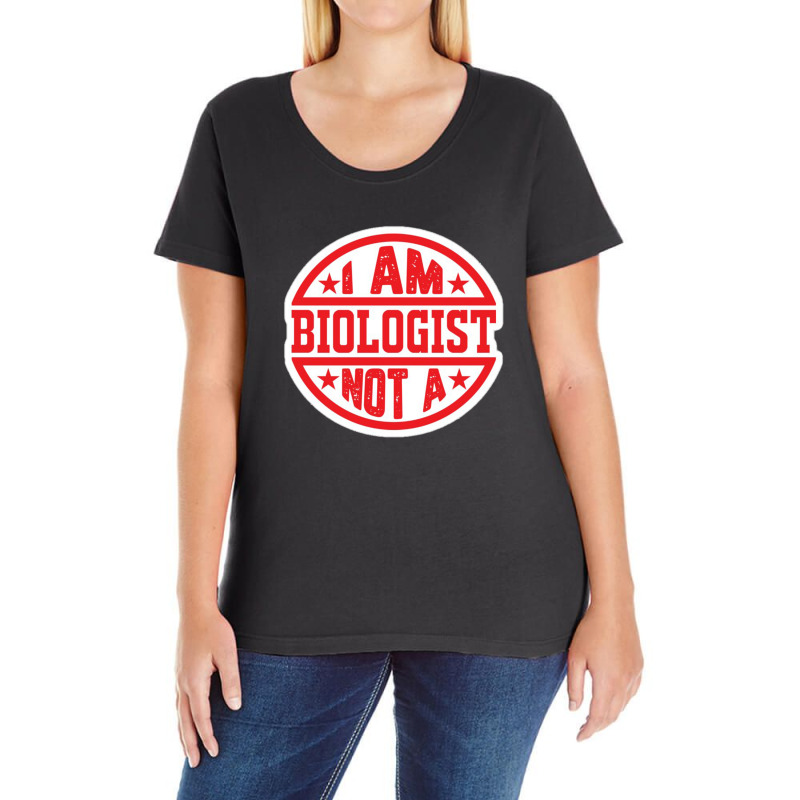 Genius By Birth Slacker By Choice 77678597 Ladies Curvy T-Shirt by Salma22 | Artistshot