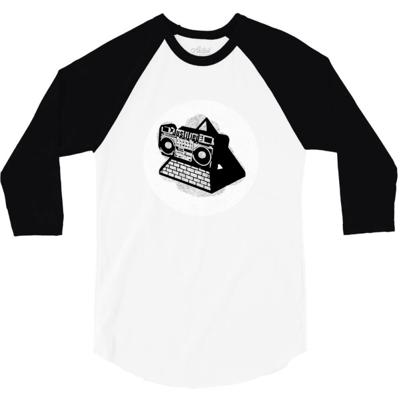 The Klf Faded Vintage Styled 90s Dance Music 3/4 Sleeve Shirt | Artistshot