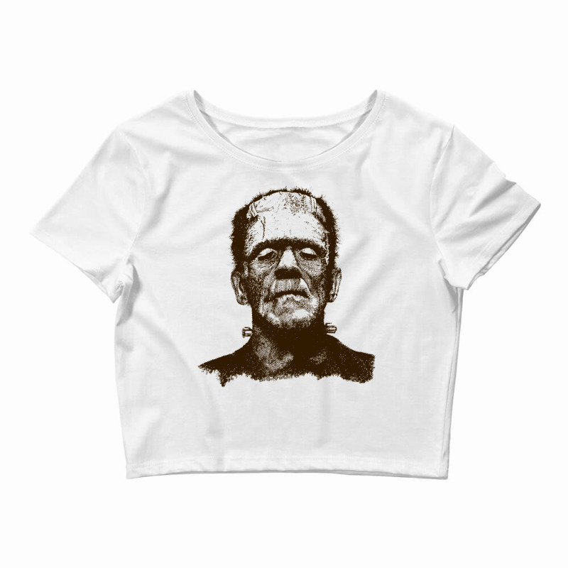 Frankenstein's Monster   Horror Crop Top by naomitomat | Artistshot