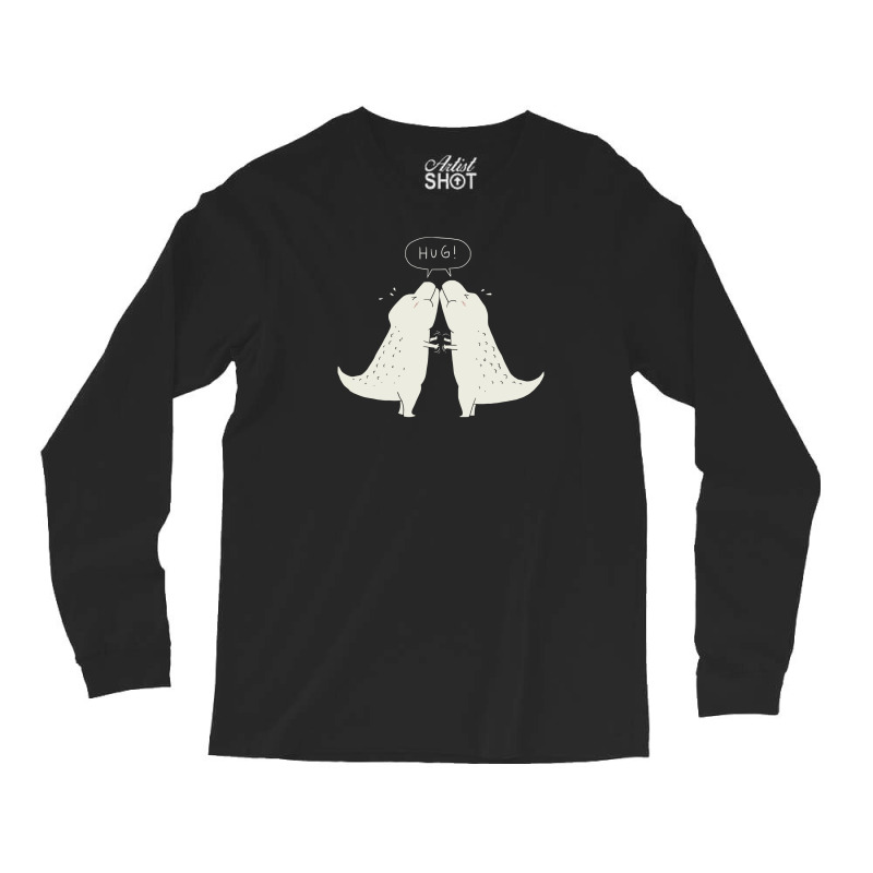 Dino Hug Long Sleeve Shirts | Artistshot