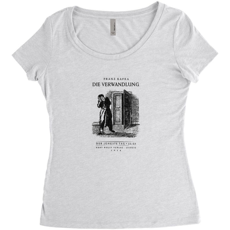 The Metamorphosis ~ Die Verwandlung ~ Franz Kafka Women's Triblend Scoop T-shirt by wardiyatre | Artistshot