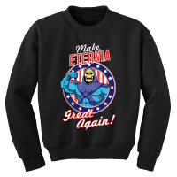 #make Eternia Skull Youth Sweatshirt | Artistshot