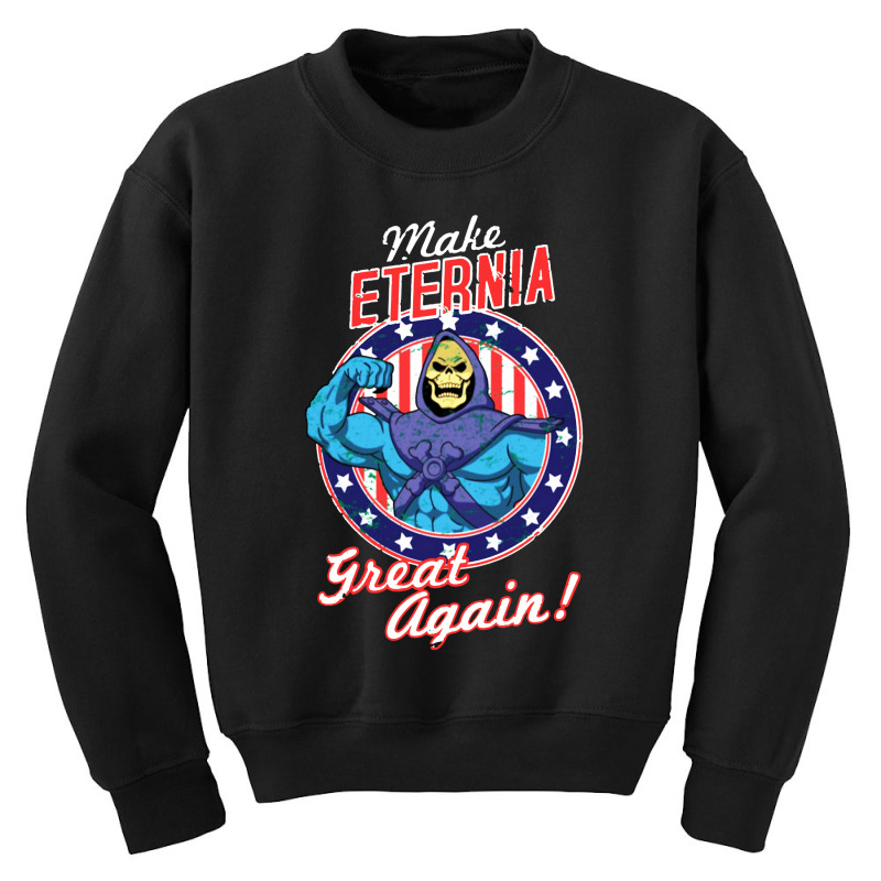 #make Eternia Skull Youth Sweatshirt | Artistshot