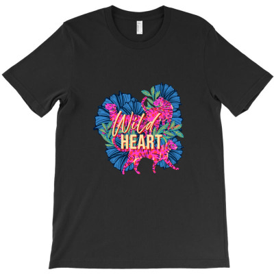 Wild Heart T-shirt Designed By Asatya