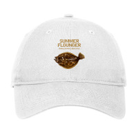 Summer Flounder Fishing T Shirt Adjustable Cap | Artistshot