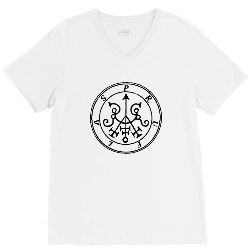 The Seal Of Pruflas V-Neck Tee by wardiyatre | Artistshot