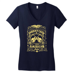 johnny cash american rebel Women's V-Neck T-Shirt | Artistshot
