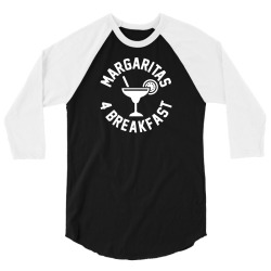 margaritas 4 breakfast 3/4 Sleeve Shirt | Artistshot