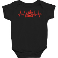 Bicycle T  Shirt Ebike Pulse Gift Cyclist Sport T  Shirt Baby Bodysuit | Artistshot