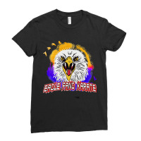 Eagle Fang Karate Vintage Art 3 Ladies Fitted T-shirt | Artistshot