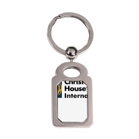 Christel House Academy Silver Rectangle Keychain | Artistshot