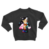 Mulan Anime Half Girl Half Warrior Toddler Sweatshirt | Artistshot