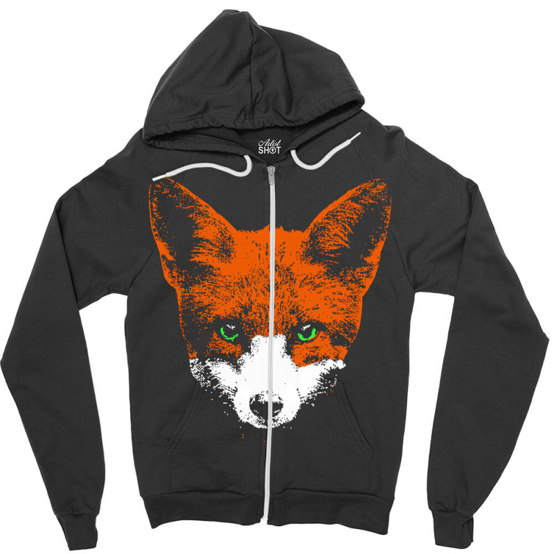 Fox Lover T  Shirtfox T  Shirt Zipper Hoodie by osvaldo8495 | Artistshot