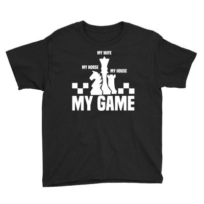 Chess Tournaments Youth Tee Designed By Toldo