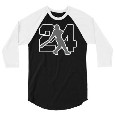 Ken Griffey Jr 3/4 Sleeve Shirt Designed By Hezz Art