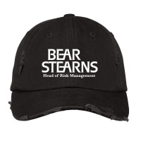 Bear Stearns   Head Of Risk Management Vintage Cap | Artistshot