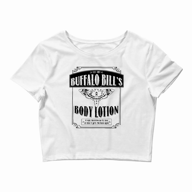 Buffalo Bill's Body Lotion In Black Crop Top | Artistshot