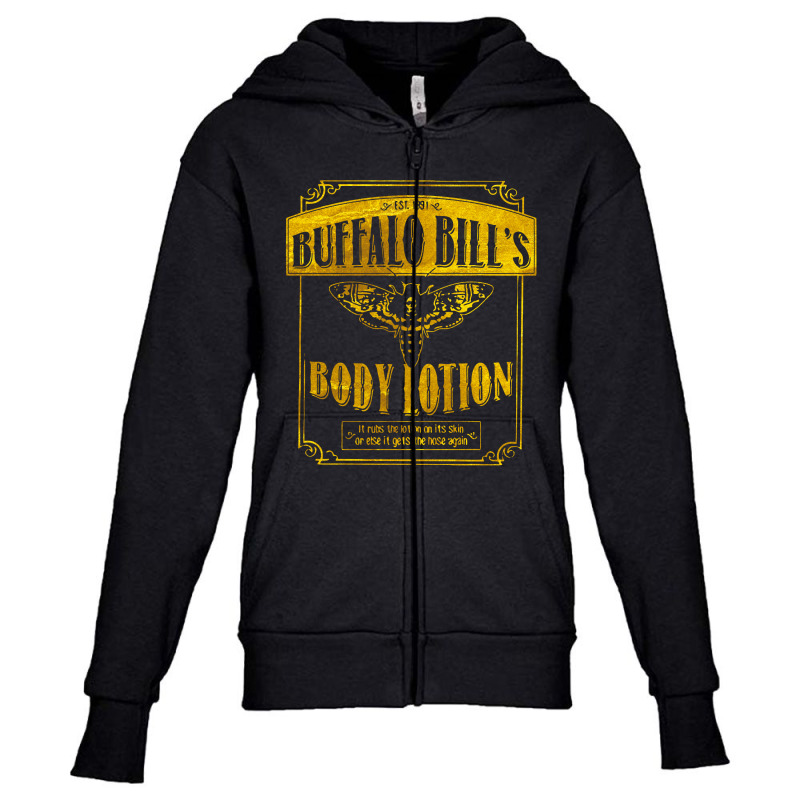 Buffalo Bill's Body Lotion Youth Zipper Hoodie | Artistshot