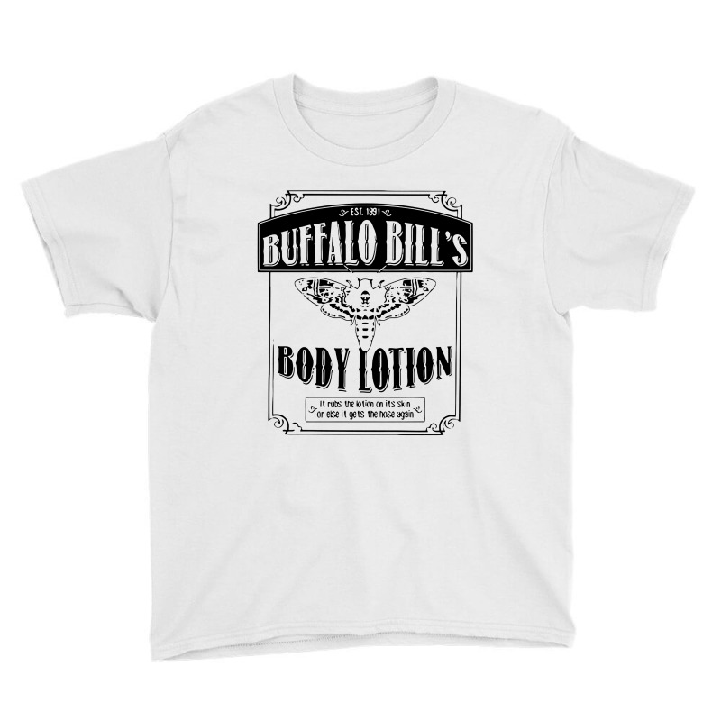 Buffalo Bill's Body Lotion In Black Youth Tee | Artistshot