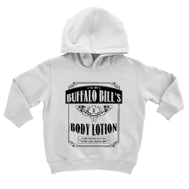 Buffalo Bill's Body Lotion In Black Toddler Hoodie | Artistshot