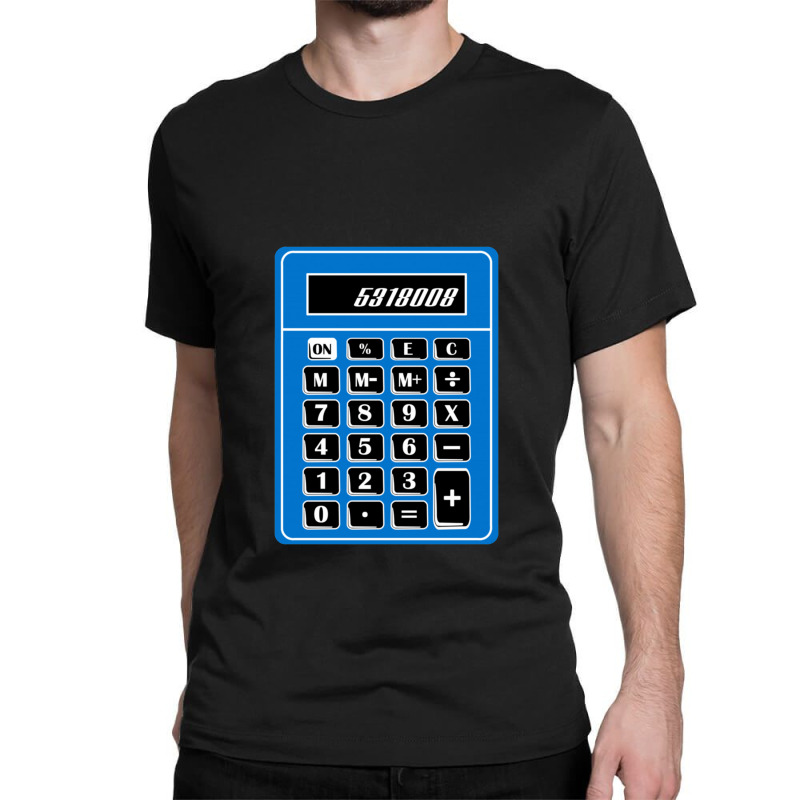 Boobies Calculator Classic T-shirt by maulidil | Artistshot