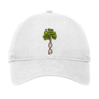 Dna Tree Of Life Science Genetics Biology Environment Lover T Shirt Adjustable Cap | Artistshot