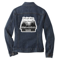 Babysitter In Training Future Babysitter 105715719 Ladies Denim Jacket | Artistshot