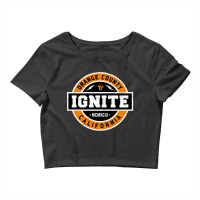 Ignite Orange County California Crop Top | Artistshot