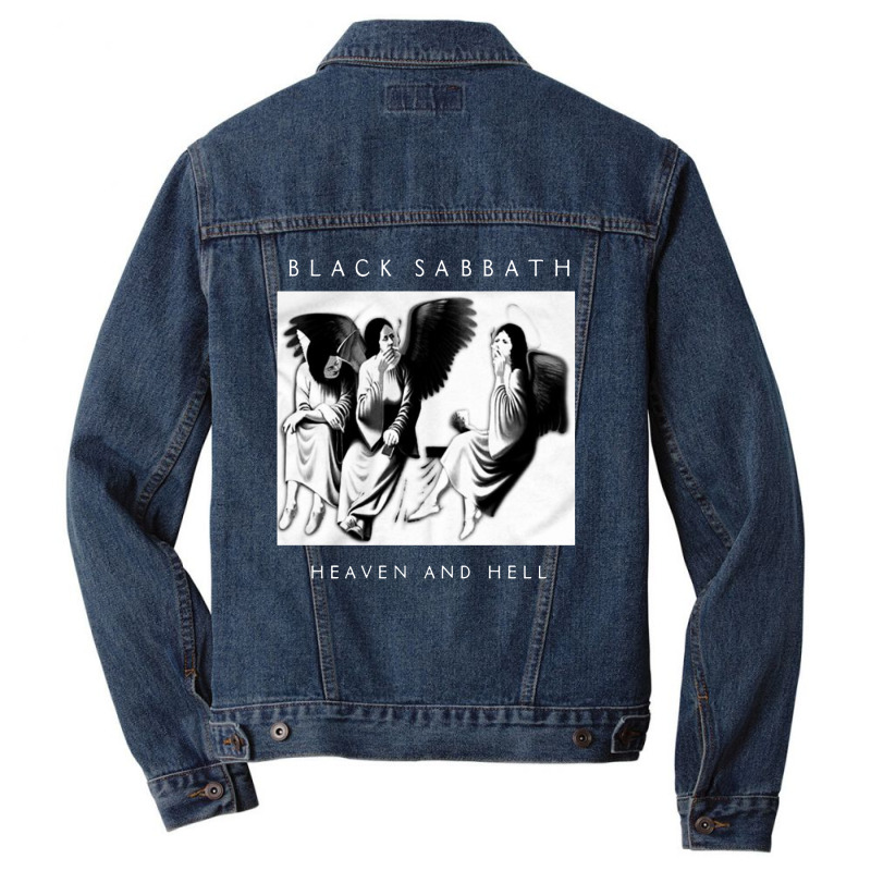 Guardian Angel Men Denim Jacket by Valerie  Apparel | Artistshot