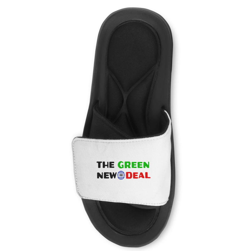 The Green New Gnd Deal Slide Sandal | Artistshot