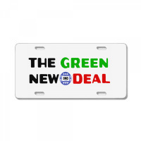 The Green New Gnd Deal License Plate | Artistshot