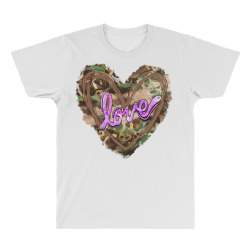 love camouflage heart All Over Men's T-shirt | Artistshot