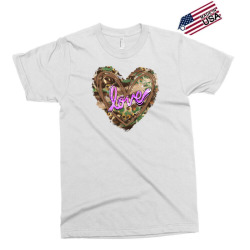 love camouflage heart Exclusive T-shirt | Artistshot