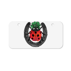 ladybird and horseshoe Bicycle License Plate | Artistshot