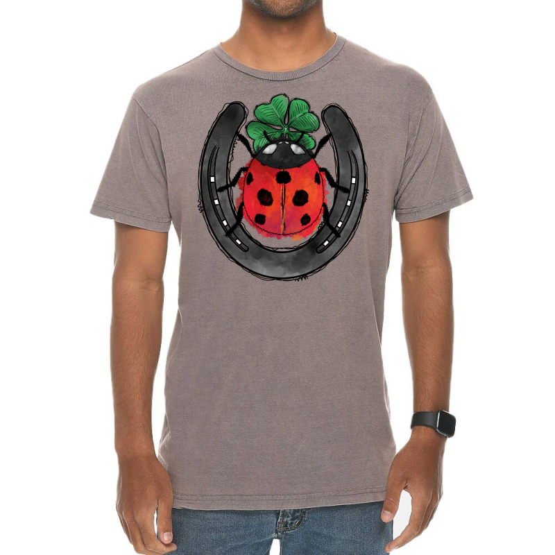 Ladybird And Horseshoe Vintage T-shirt | Artistshot