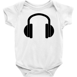 headphones Baby Bodysuit | Artistshot